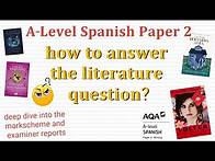 Video thumbnail for How to answer the essay question | A-Level Spanish Paper 2!