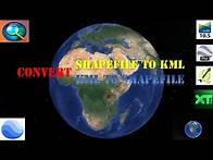 Video thumbnail for Convert Shapefile to Kml
