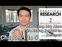 Video thumbnail for Complete Research Study | Chapter 1 to 5 | Quantitative