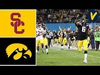 Video thumbnail for #22 USC vs #16 Iowa Highlights | 2019 Holiday Bowl Highlights | College Football