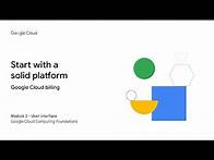 Video thumbnail for Google Cloud billing