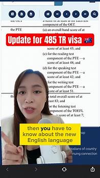 Video thumbnail for 485 visa English PTE requirements 2024 #pteacademic