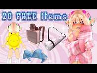 Video thumbnail for 20 FREE Items And Accessories That You Can Get Roblox Free UGC