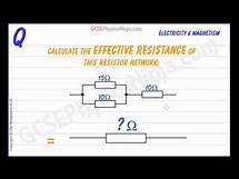Video thumbnail for Resistors in Series and Parallel Calculation - Electric Circuits - GCSE Physics