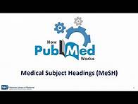 Video thumbnail for How PubMed Works: Medical Subject Headings (MeSH) October 15, 2024