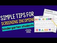 Video thumbnail for Kindergarten Screening Assessment for Readiness Skills