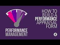 Video thumbnail for How to Create a Performance Appraisal Form