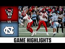Video thumbnail for NC State vs. North Carolina Game Highlights | 2024 ACC Football
