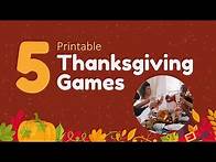 Video thumbnail for Keep Guests Entertained with Thanksgiving Games