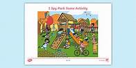 Video thumbnail for Park Themed I Spy Scene Worksheet