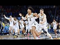 Video thumbnail for Michigan's Jordan Poole hits game-winning shot at buzzer to beat Houston in 2018 NCAA tournament