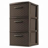Video thumbnail for Sterilite 2630 - 3 Drawer Weave Tower Espresso 26306P02