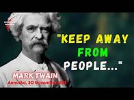 Video thumbnail for 24 Quotes from MARK TWAIN that are Worth Listening To! | Life-Changing Quotes | mark twain quotes