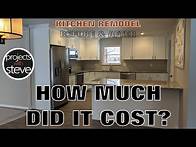 Video thumbnail for HOW MUCH DOES A NEW KITCHEN COST?? I TELL YOU EXACTLY WHAT I PAID! - KITCHEN REMODEL BEFORE & AFTER
