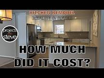 Video thumbnail for HOW MUCH DOES A NEW KITCHEN COST?? I TELL YOU EXACTLY WHAT I PAID! - KITCHEN REMODEL BEFORE & AFTER