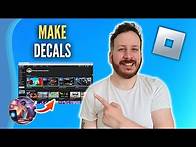 Video thumbnail for How To Make Decals In Roblox