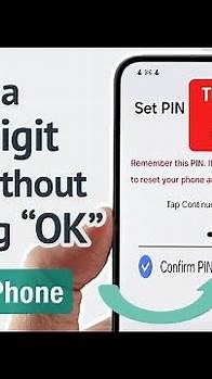 Video thumbnail for How to create a four-digit PIN without tapping "OK" on the Galaxy phone?