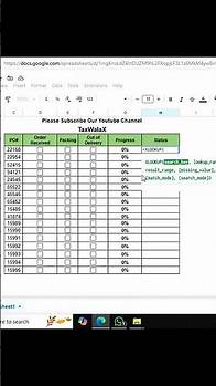 Video thumbnail for "Quick & Easy Delivery Tracker in Excel #Excel tips" | "Create an Delivery Tracker in Excel "