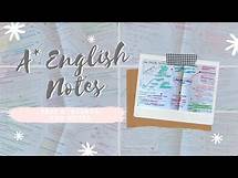 Video thumbnail for A* ENGLISH LANGUAGE A-LEVEL NOTES, EXAM ANSWERS AND MIND-MAPS