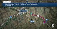 Video thumbnail for Part of Highway 87 east of Great Falls will close briefly next week