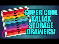 Video thumbnail for Wicked Cute Storage Drawers For Kallax (Stamp N Storage)