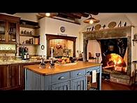 Video thumbnail for 55 Cozy Country Kitchen Ideas