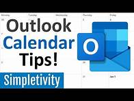 Video thumbnail for 7 Outlook Calendar Tips Every User Should Know!