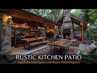 Video thumbnail for Outdoor Entertaining Redefined: Mastering the Art of Rustic Kitchen Patio Design
