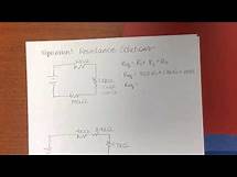 Video thumbnail for Calculating Equivalent Resistance in a Series Circuit Examples