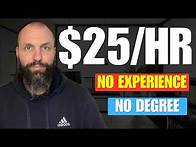 Video thumbnail for 5 Entry Level Remote Jobs No Experience 2024 (Always Hiring)!