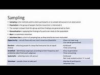 Video thumbnail for AQA A-Level Psychology: Paper 2 - Research Methods