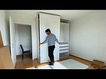 Video thumbnail for How to Assemble PAX WARDROBE 2024 IN 7 MINUTES | Complete Guide with Sliding Doors