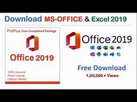 Video thumbnail for How to Download and Install Microsoft Office 2019 | A Complete Guide for MS-Office