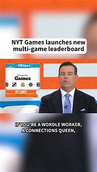 Video thumbnail for Fans of Wordle, Connections, Spelling Bee and The Mini Crossword will be able to showcase their daily victories and engage in friendly rivalries with other word nerds by using the leaderboard, TODAY exclusively revealed. | Today Show