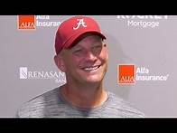 Video thumbnail for Kalen Deboer Press Conference | Talks Alabama Football practice | Ryan Williams
