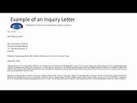 Video thumbnail for How to Write Formal Letters/ Example of an Inquiry Letter