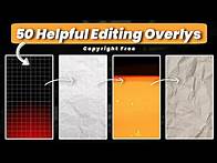 Video thumbnail for 50 Helpful Overlays For Editing! 🔥 Overlays Pack 2025 For Video Editing