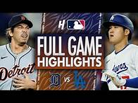 Video thumbnail for Detroit Tigers vs Los Angeles Dodgers - FULL GAME HIGHLIGHTS | March 29, 2025 MLB Opening Week