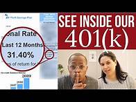 Video thumbnail for 401(k) Accounts - How We Invested in Them To Achieve Financial Independence & Retire Early