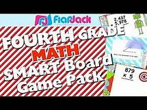 Video thumbnail for 4th Grade Smart Board Math Game Pack
