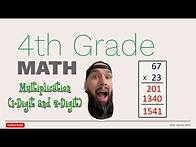 Video thumbnail for 4th Grade Math - Multiply 1-Digit and 2-Digit Numbers