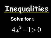 Video thumbnail for INEQUALITIES-Grade 11 & 12 IMPORTANT LESSON PART 1