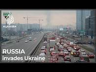 Video thumbnail for Russian forces launch full-scale invasion of Ukraine