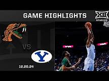 Video thumbnail for Florida A&M vs. BYU Game Highlights | 2024-25 Big 12 Men's Basketball