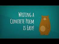 Video thumbnail for How to Write a Concrete Poem