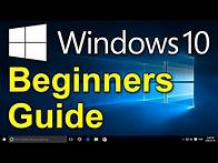 Video thumbnail for ✔️ Windows 10 - Beginners Guide for Dummies and Seniors - Introduction to Windows 10