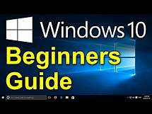 Video thumbnail for ✔️ Windows 10 - Beginners Guide for Dummies and Seniors - Introduction to Windows 10