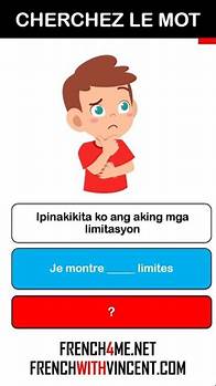 Video thumbnail for 🎭 Mga salitang French I Tuklasin ang kanilang mga kahulugan Praktikal 🎭 #3