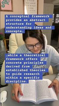 Video thumbnail for Conceptual framework in research - how is it different from a theoretical framework?