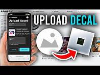 Video thumbnail for How To Upload Decals To Roblox On Mobile - Full Guide